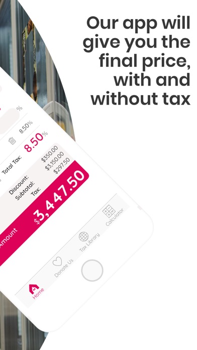 Sales Tax & Discounts Screenshots