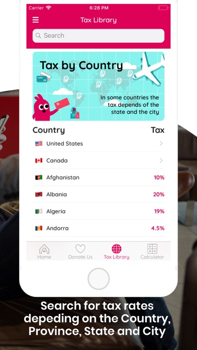 Sales Tax & Discounts Screenshots