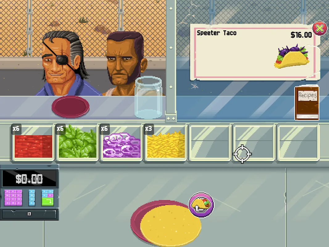 Capturas de tela do Gunman Taco Truck