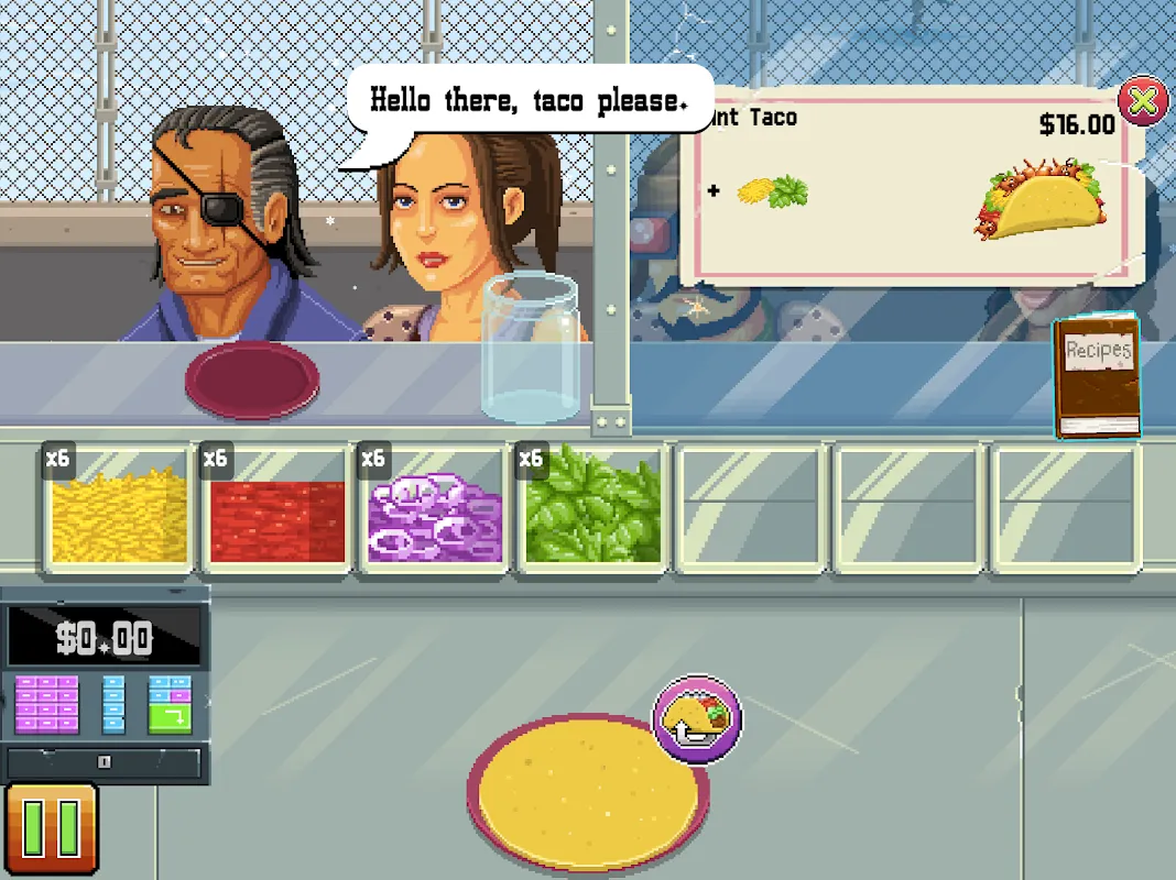 Capturas de tela do Gunman Taco Truck