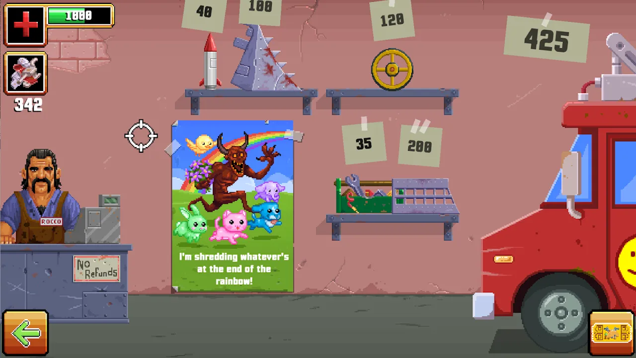 Capturas de tela do Gunman Taco Truck