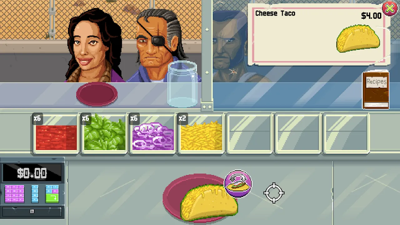 Capturas de tela do Gunman Taco Truck