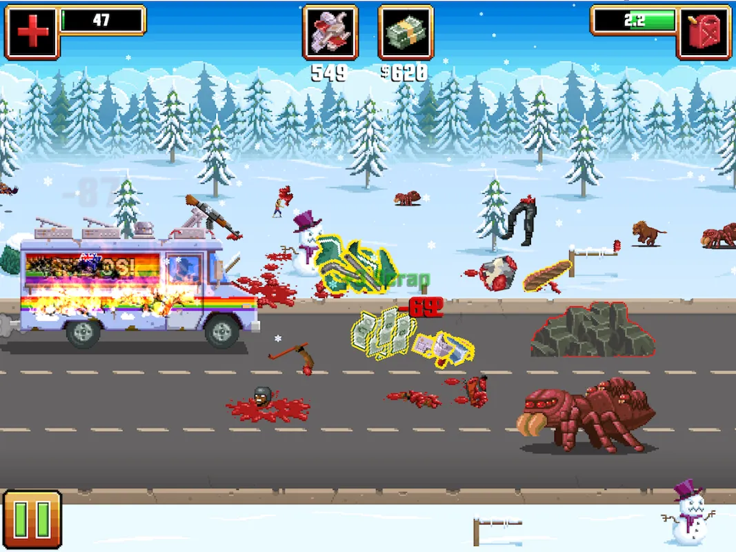 Capturas de tela do Gunman Taco Truck