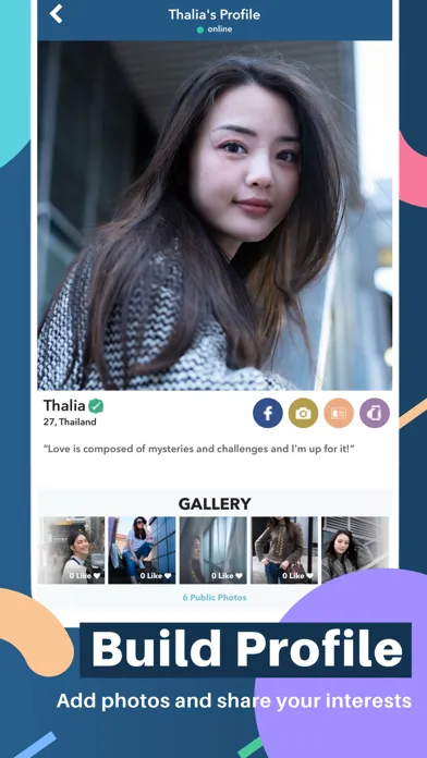 Capturas de pantalla de TrulyAsian - Asian Dating