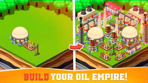Oil Tycoon idle tap miner game应用截图