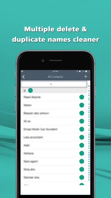 Contacts Manager - ِEdit Contacts & Backup on Dropbox, iCloud and Google drive स्क्रीनशॉट