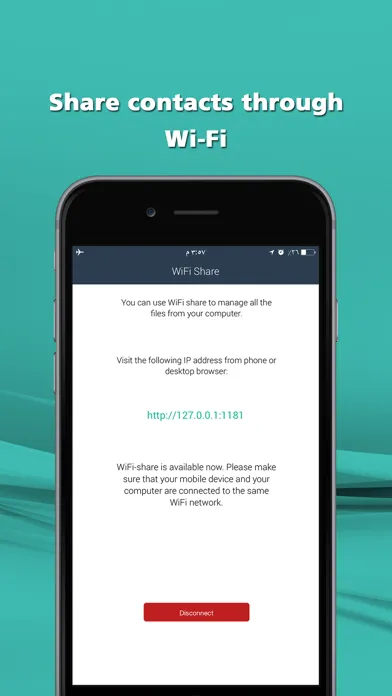 Contacts Manager - ِEdit Contacts & Backup on Dropbox, iCloud and Google drive स्क्रीनशॉट