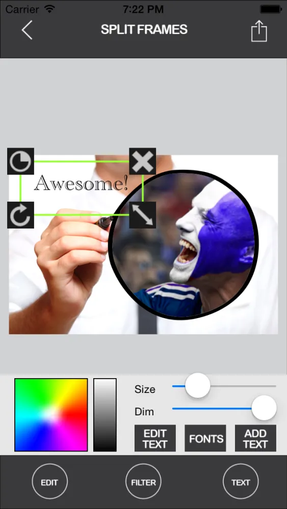 Скриншоты Panorama Photo Editor & Pic collage app