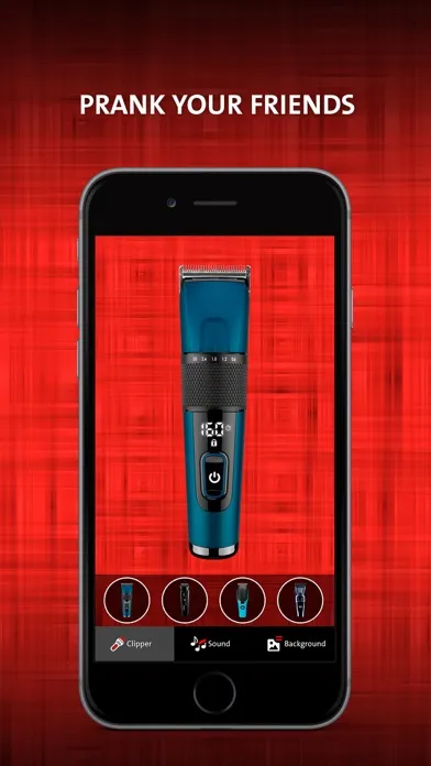 Ảnh chụp màn hình của Hair Trimmer razor sound prank