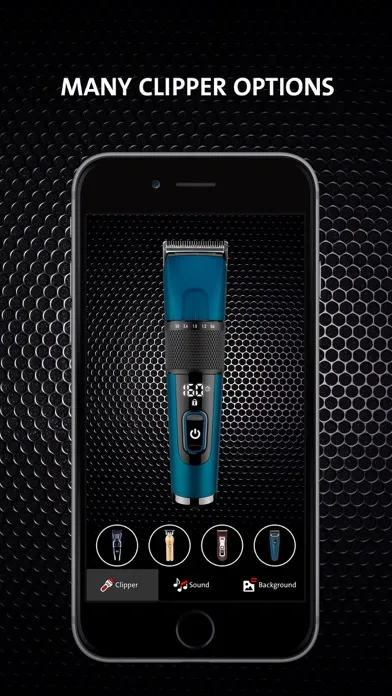 Ảnh chụp màn hình của Hair Trimmer razor sound prank