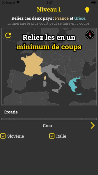 Скриншоты romap - Relie les pays !