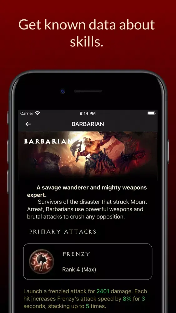Companion for Diablo Immortal سکرین شاٹس