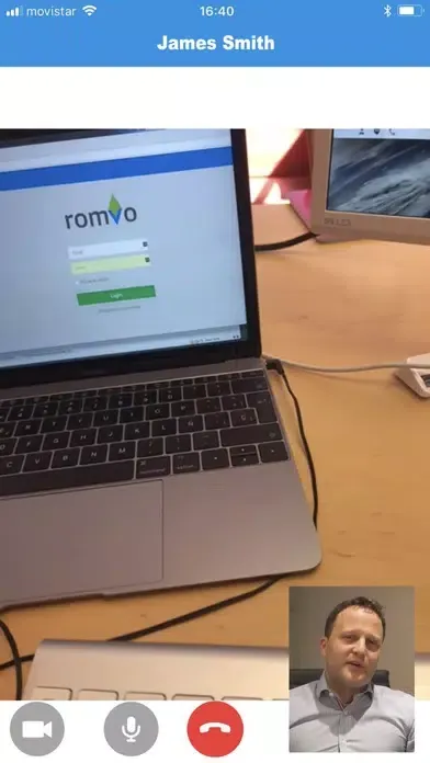romVo MSN سکرین شاٹس