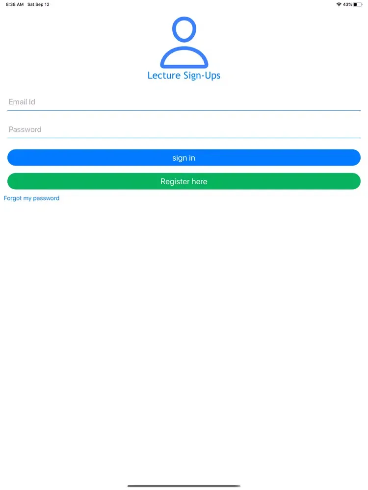 Lecture App iPad  سکرین شاٹس