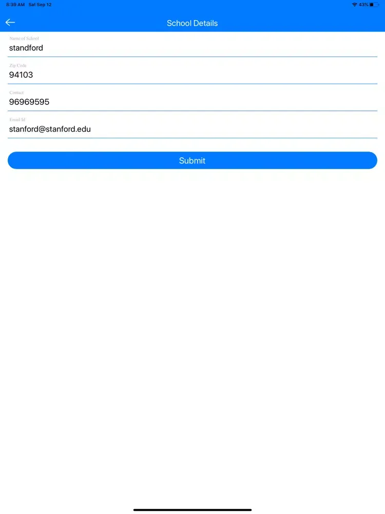 Lecture App iPad  سکرین شاٹس