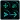 Black and Cyan Icon Pack