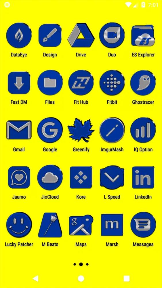 صور Blue Icon Pack