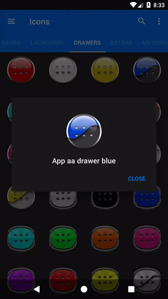 صور Blue Icon Pack