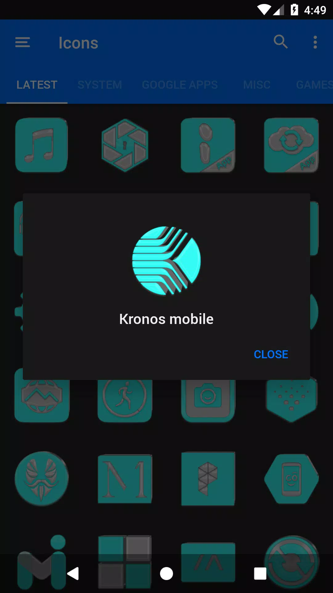Bright Cyan Screenshots
