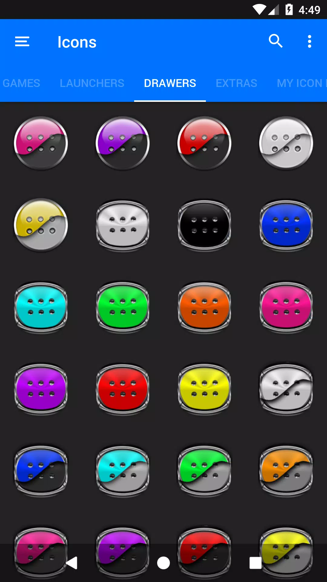 Bright Cyan Screenshots