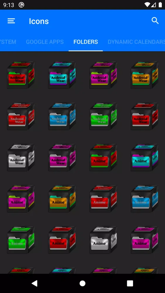 Cube Icon Pack Ekran Görüntüleri