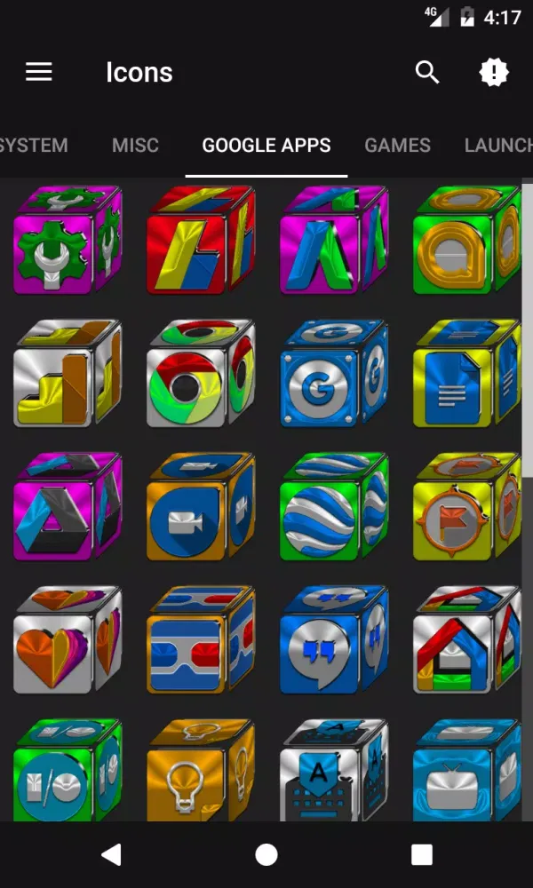 Cube Icon Pack Ekran Görüntüleri