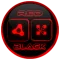 Flat Black and Red Icon Pack