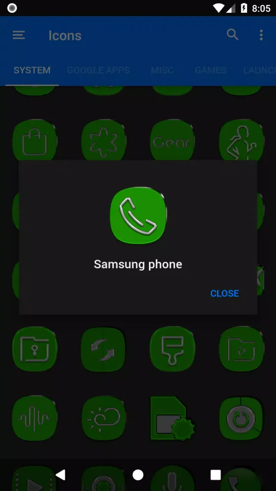 Green Icon Pack Screenshots