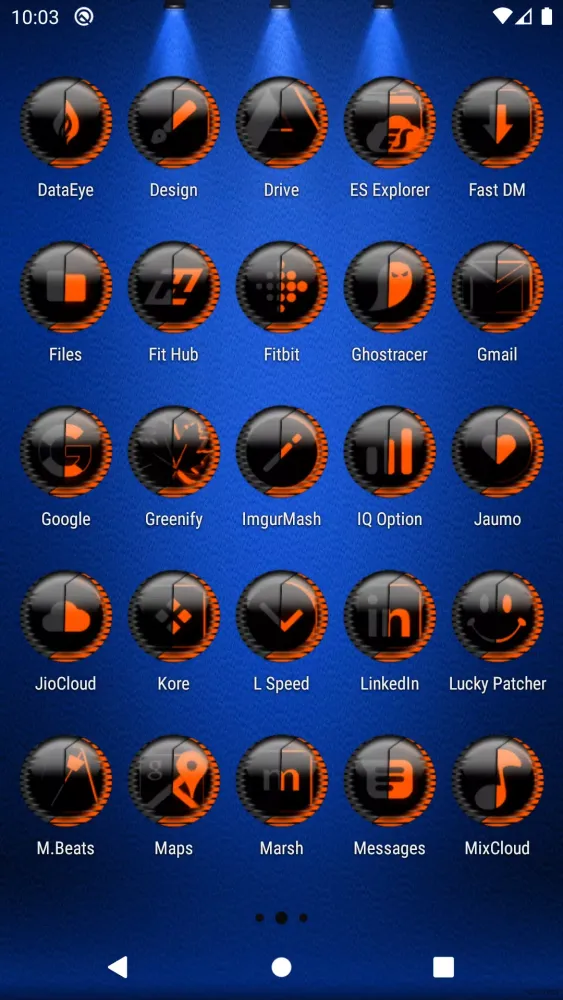 Orange Icon Pack Style 8 Screenshots