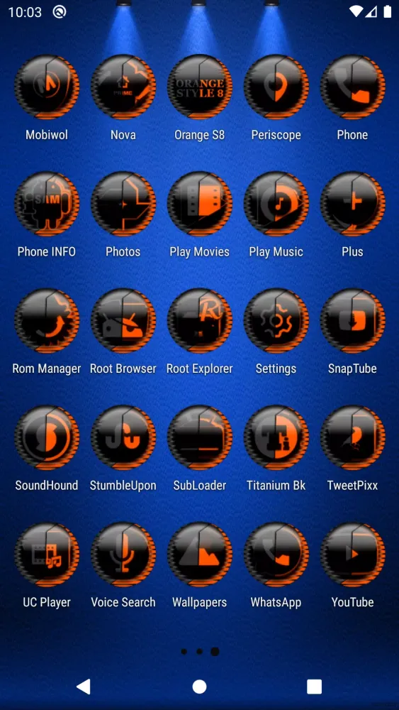 Orange Icon Pack Style 8 Screenshots