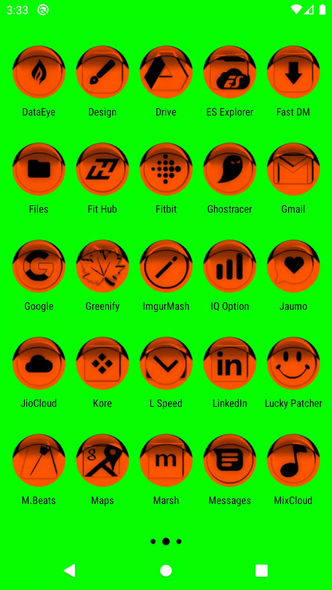 Orange Icon Pack Style 1 Screenshots