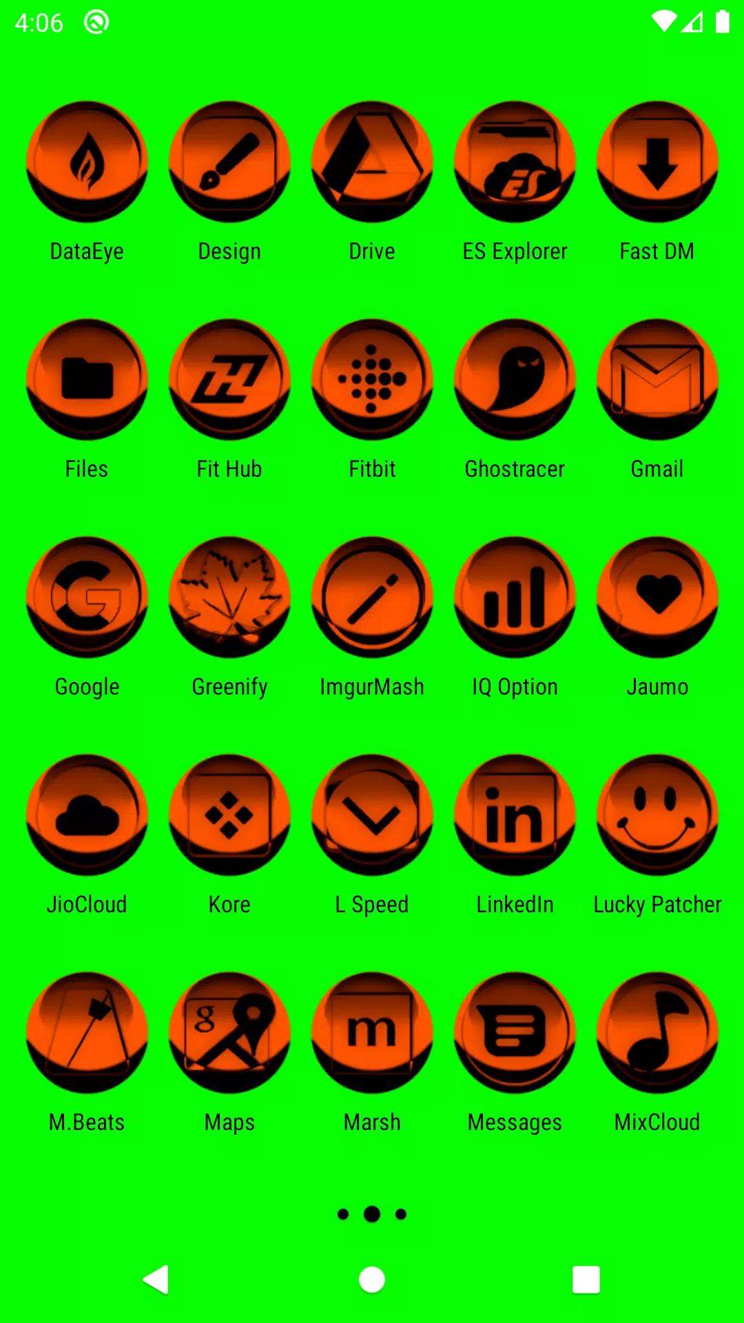 Orange Icon Pack Style 3 Screenshots