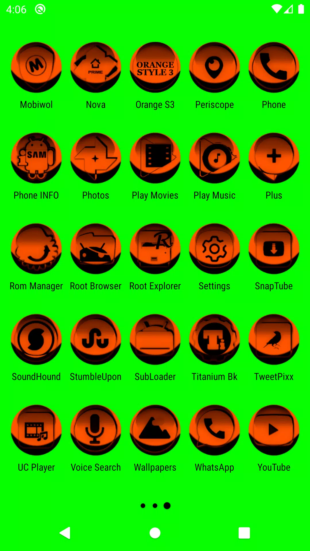 Orange Icon Pack Style 3 Screenshots