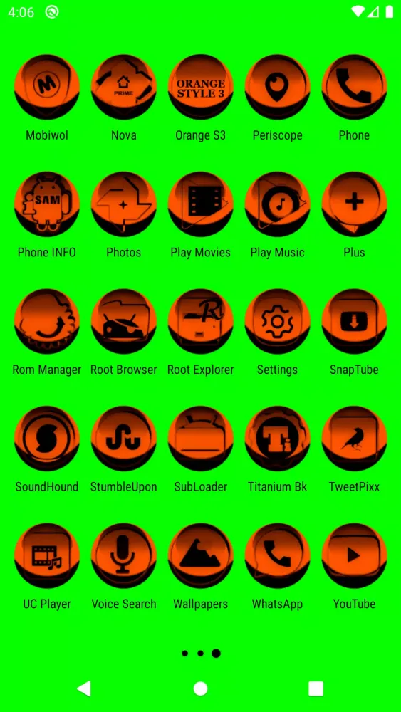 Orange Icon Pack Style 3 Screenshots