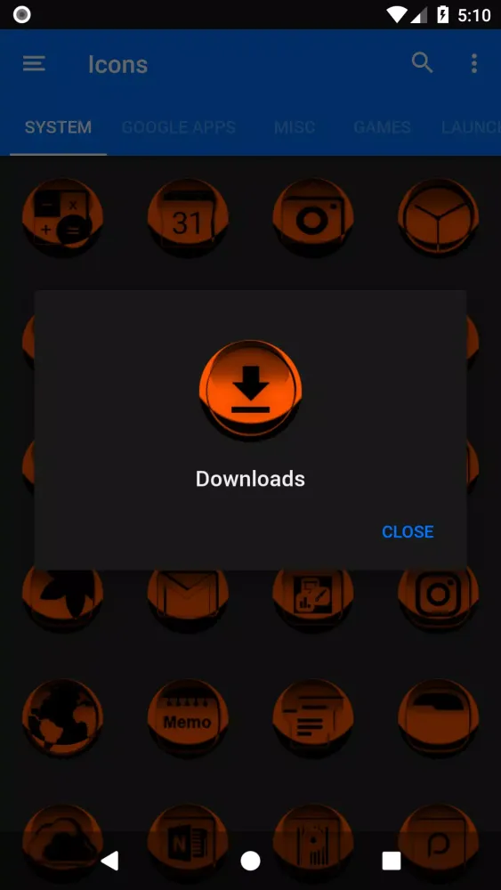 Orange Icon Pack Style 3 Screenshots