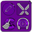 Purple Icon Pack