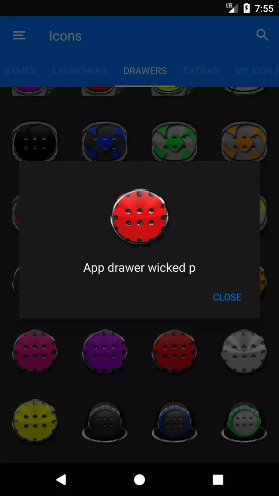 Red Glass Orb Icon Pack应用截图