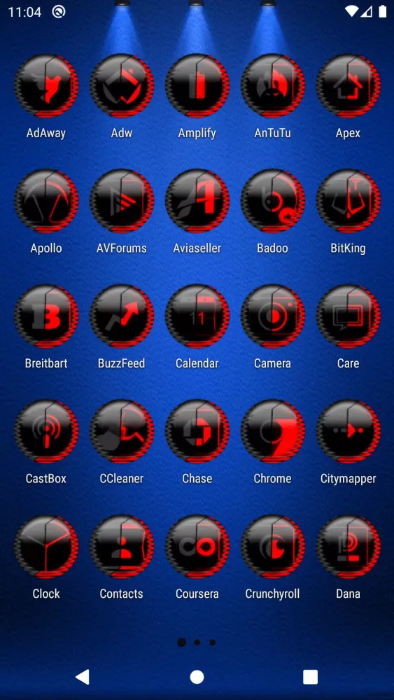 Red Icon Pack Style 8 Screenshots
