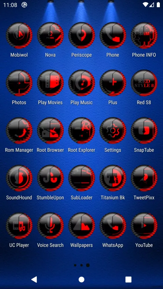 Red Icon Pack Style 8 Screenshots