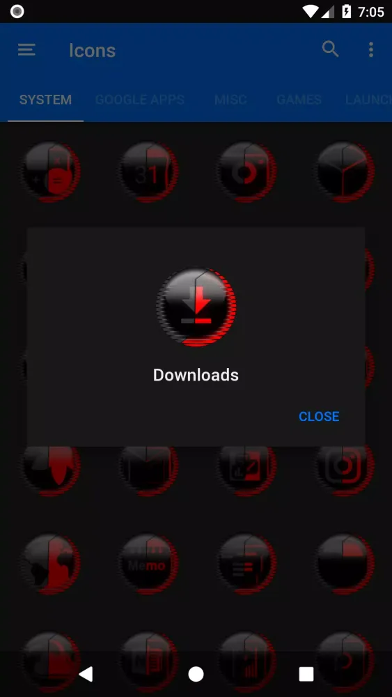 Red Icon Pack Style 8 Screenshots