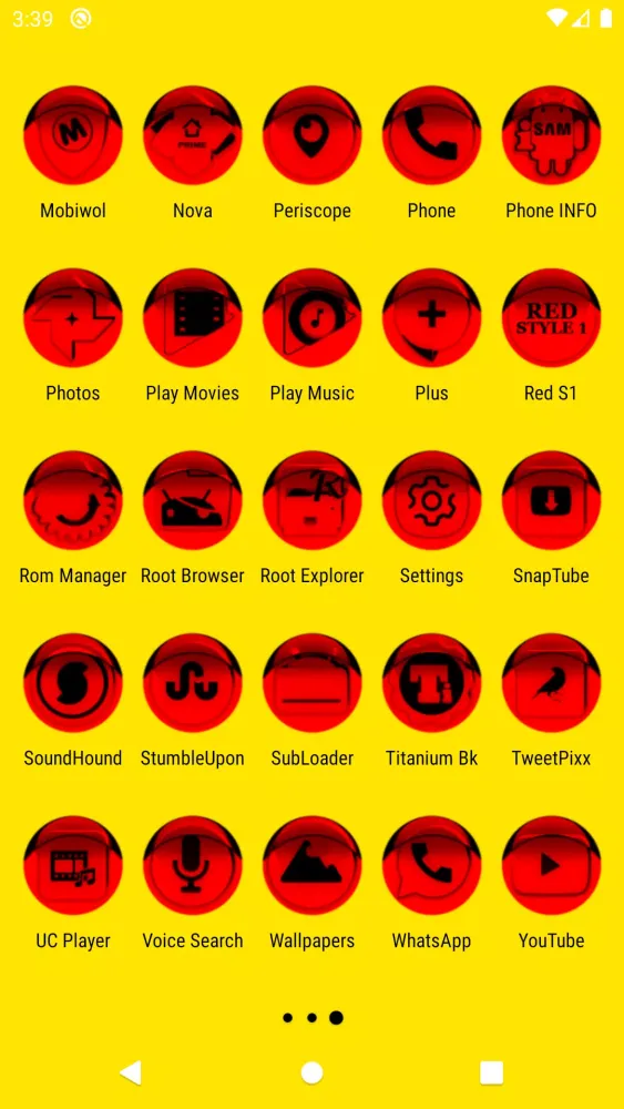 Red Icon Pack Style 1 Screenshots