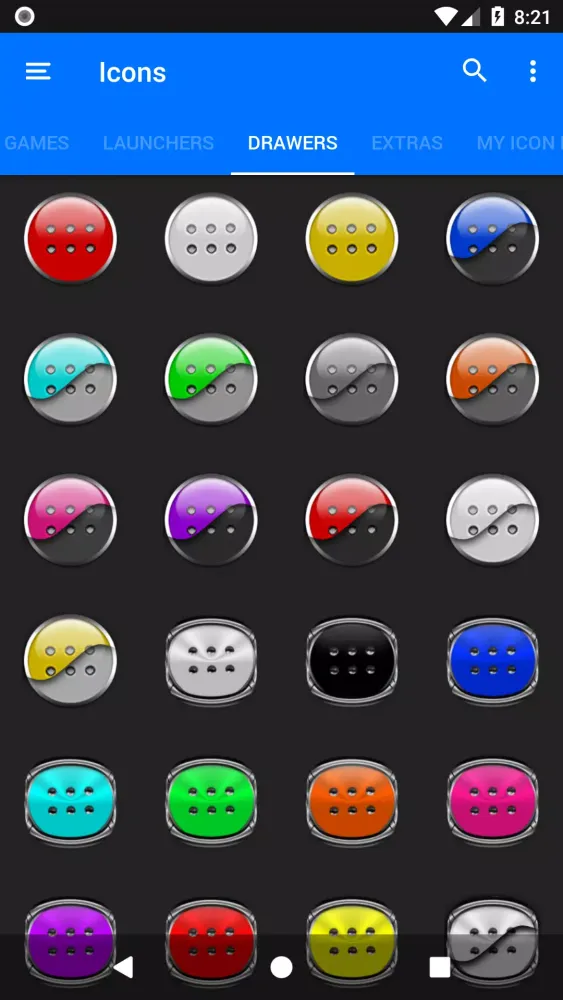 Red Icon Pack Style 1 Screenshots