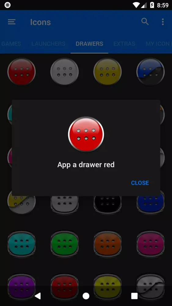 Red Icon Pack Style 7應用截圖