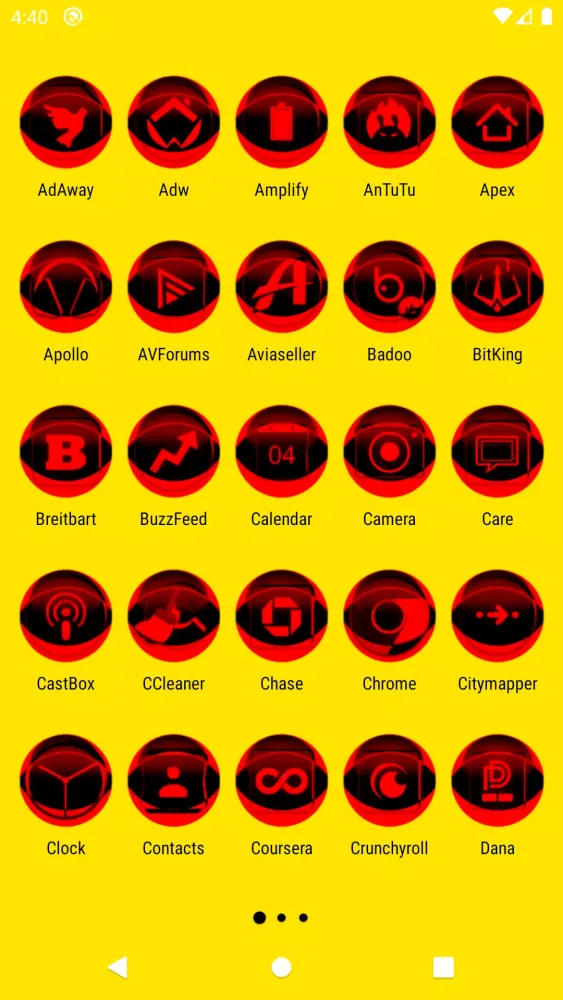 Red Icon Pack Style 2應用截圖