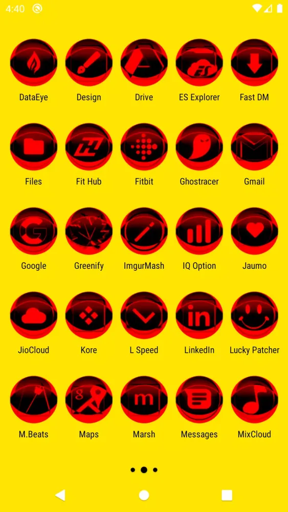 Red Icon Pack Style 2應用截圖