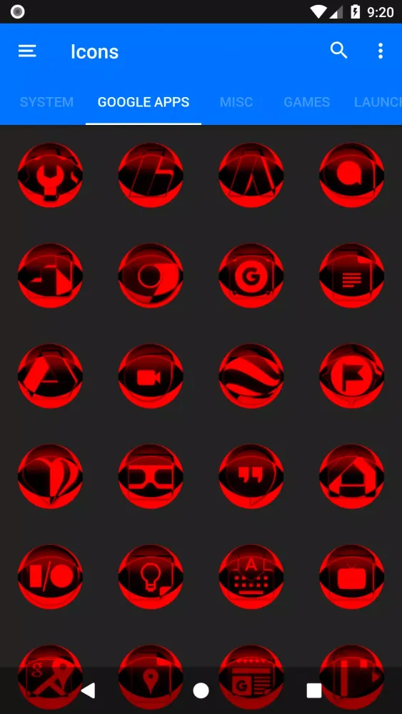 Red Icon Pack Style 2應用截圖
