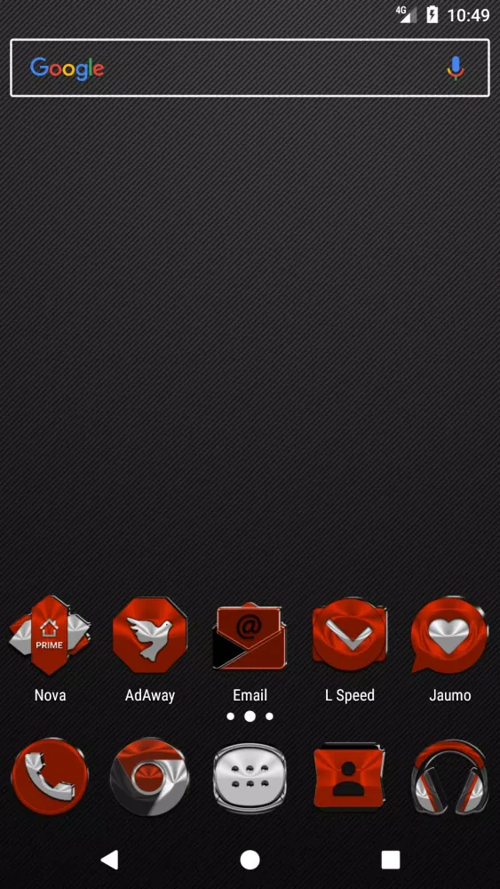 Red Orange Icon Pack應用截圖