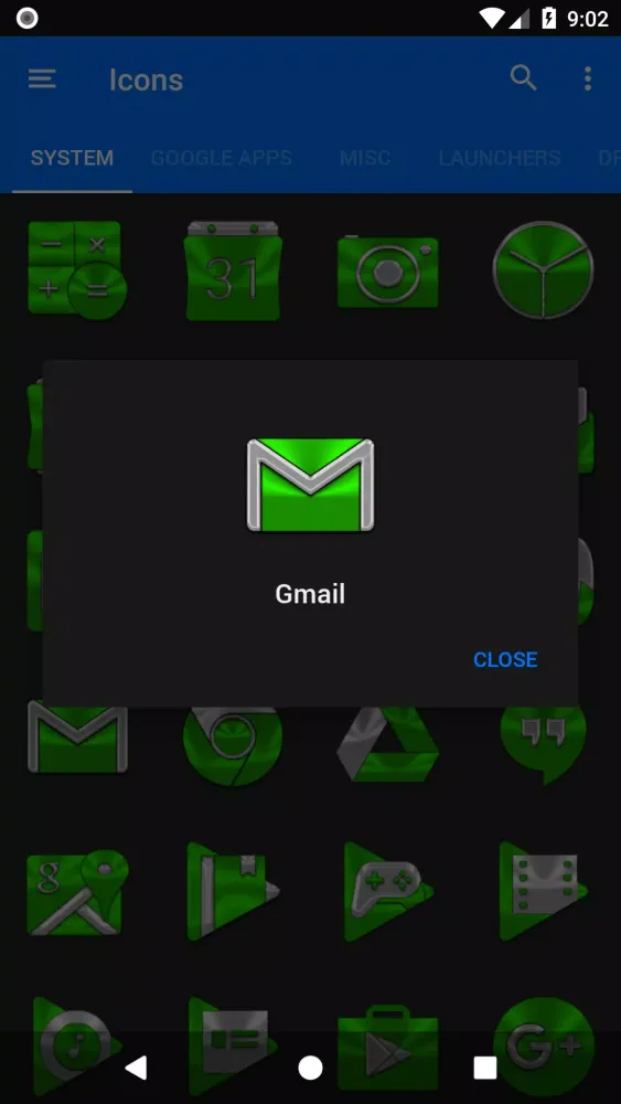 Green Icon Pack應用截圖