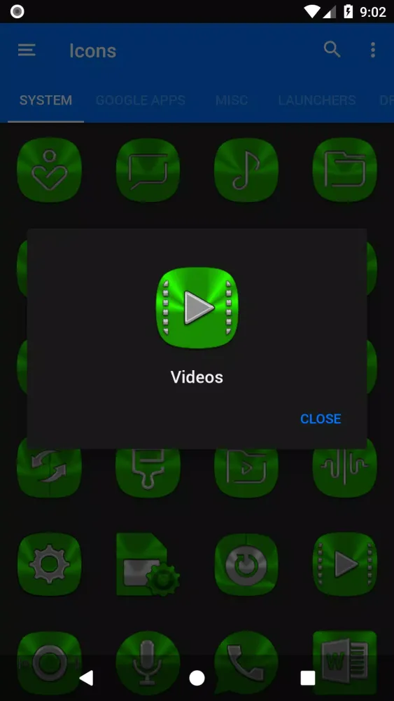 Green Icon Pack應用截圖