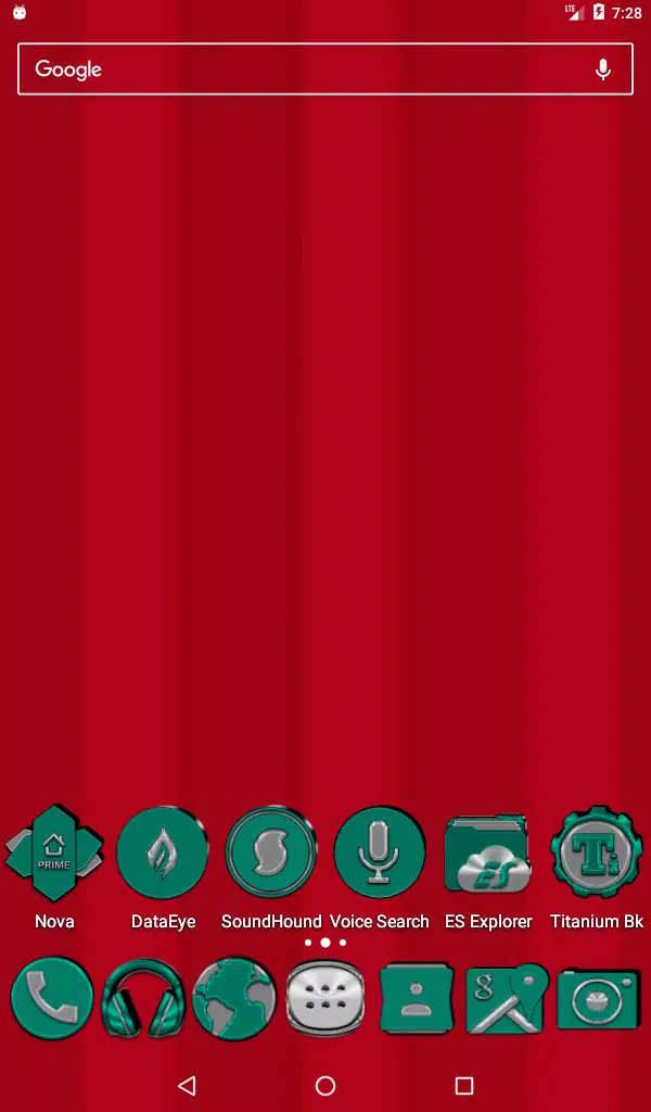 Teal Icon Pack Screenshots